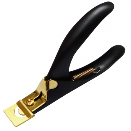 Acrylic Nail Clippers Black & Gold