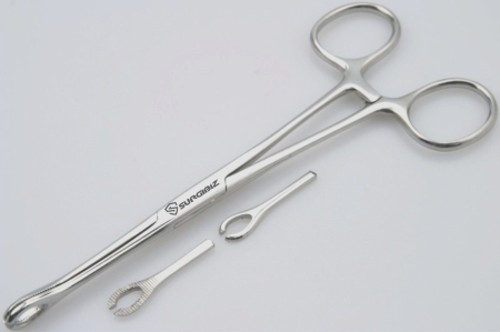  Mini Sponge Forceps Slotted