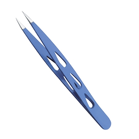 Tweezers Blue Pointed